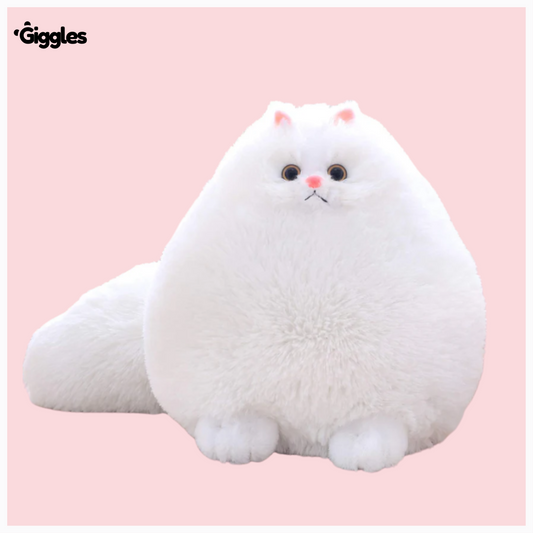 White Catto | Soft kitten plush | 70 cm