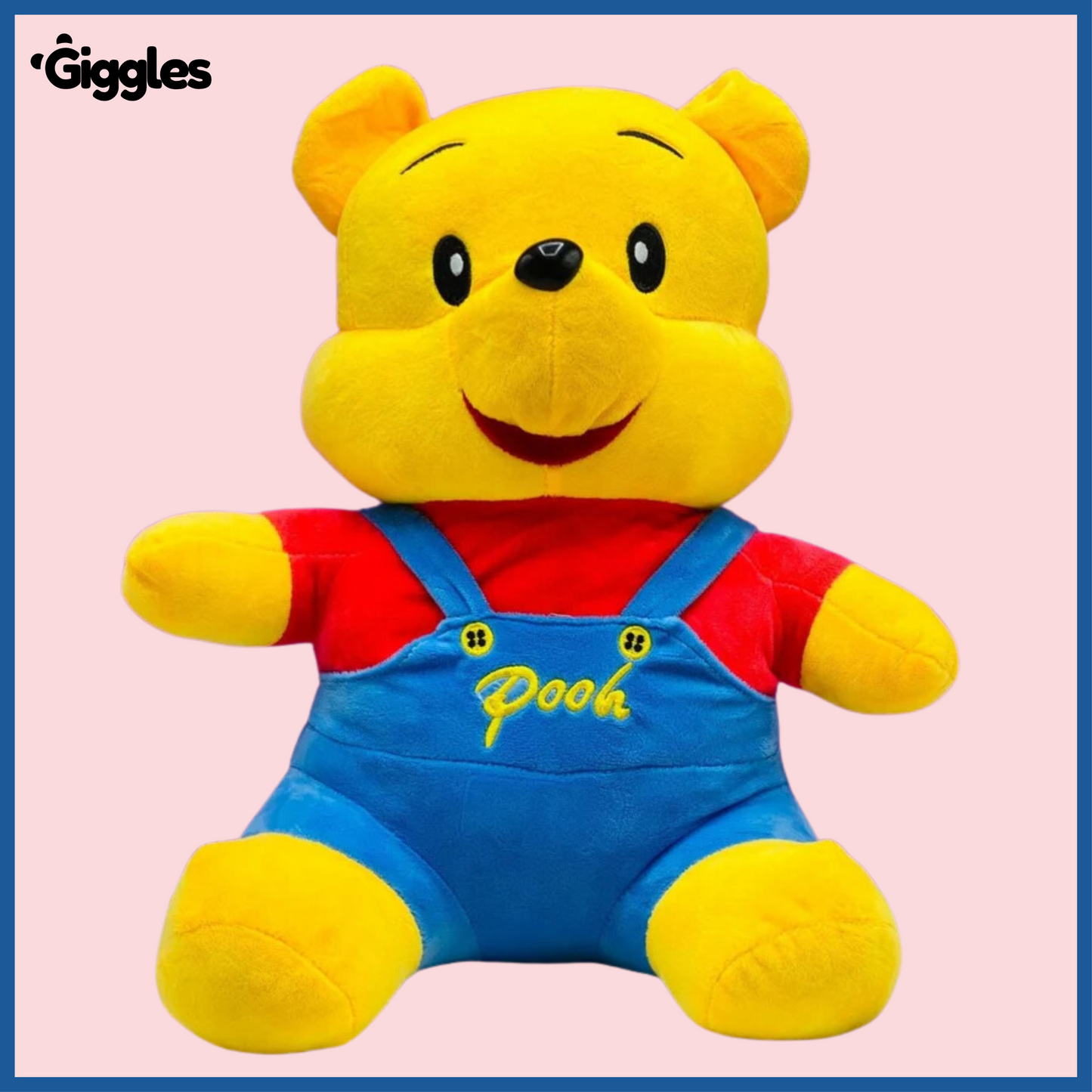 Pooh Plush with Blue Jacket