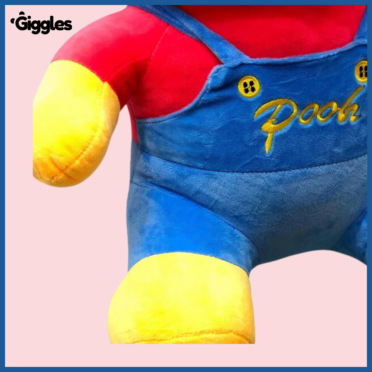 Pooh Plush with Blue Jacket