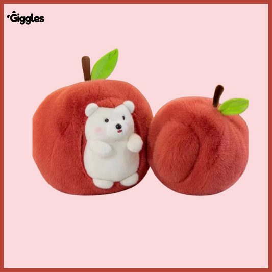 Apple Hug Plush | 2-in-1 plushie | Red 45cm