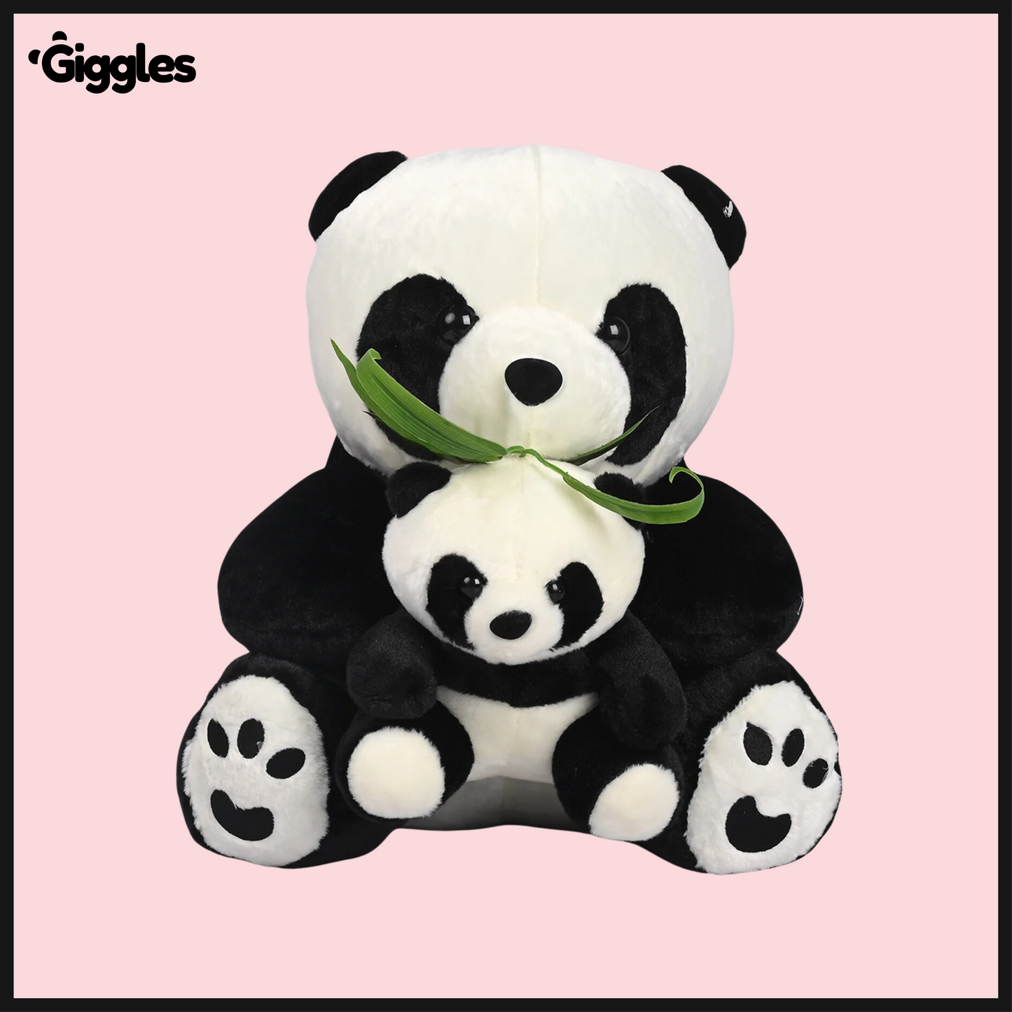 Mama and Baby Panda Plush