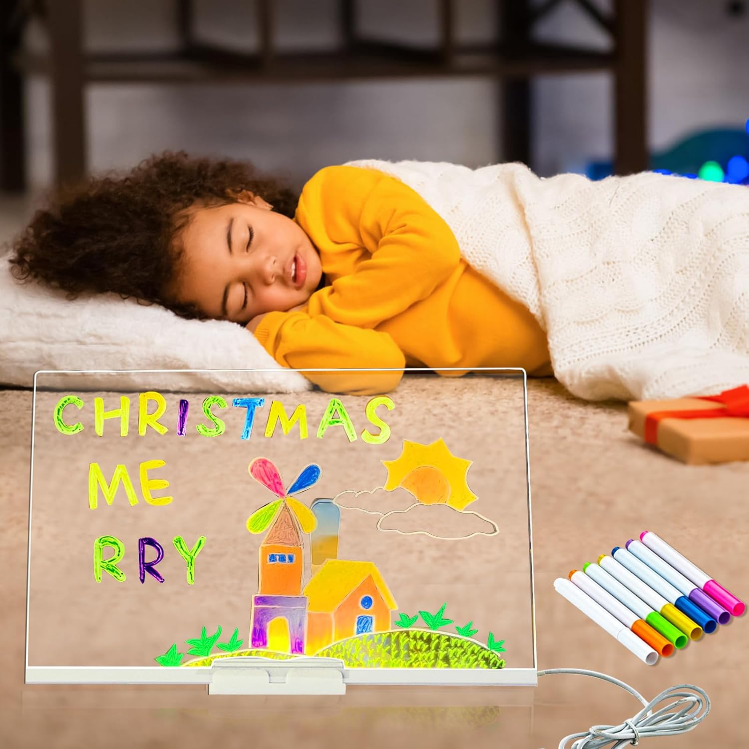 LED Acrylic Illuminated Magic Board With 7 Color