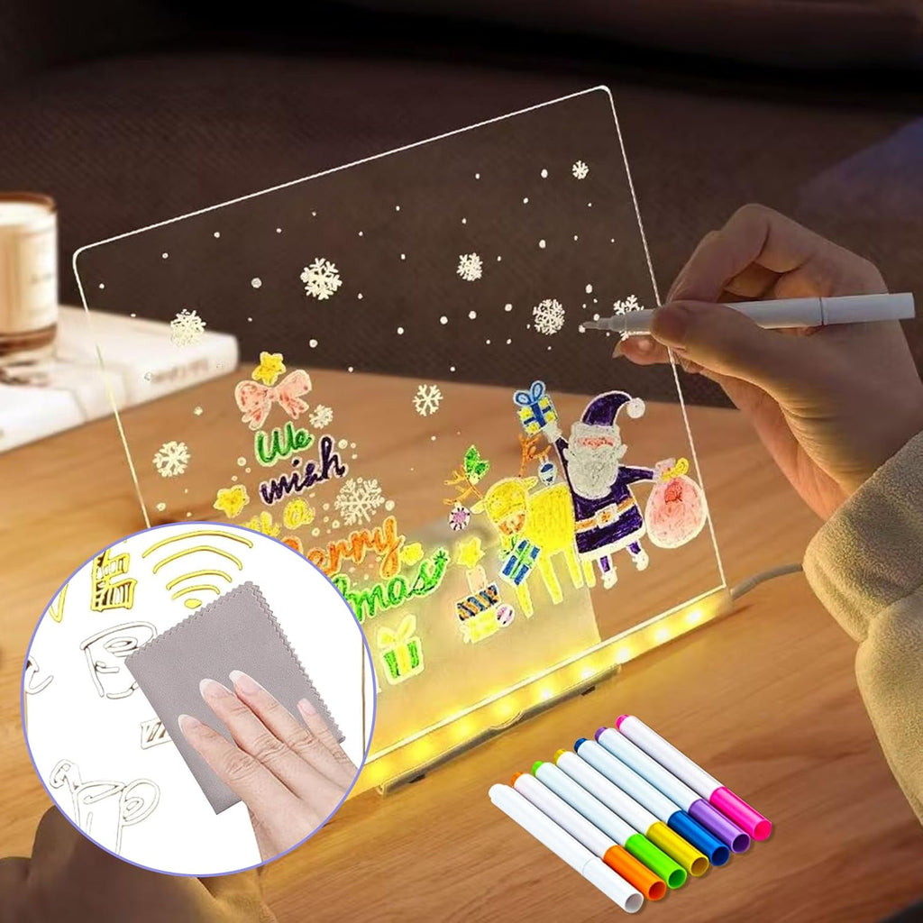LED Acrylic Illuminated Magic Board With 7 Color