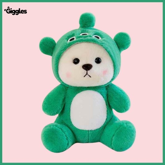 Hoodie Bear Plush | Cute Stuffed Bear | 3 colors