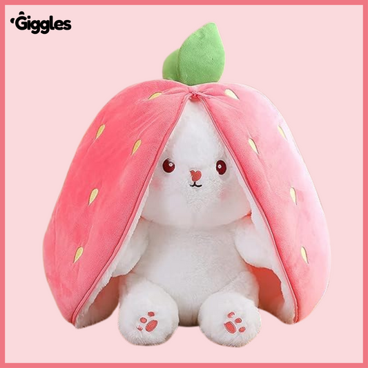 Strawberry Bunny Plush