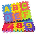 Alphabet Puzzle Foaming Playing Mat For Kids - Interlocking Foaming Floor Blocks Tiles Set Of 36 PCS